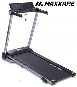 MaxKare Electric Folding treadmill - side view