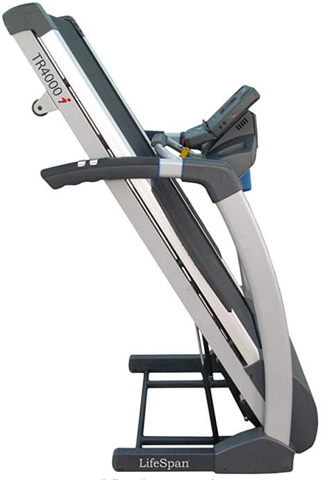 LifeSpan Fitness TR4000i treadmill folded