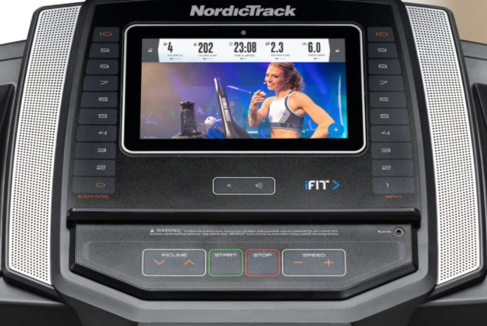 NordicTrack T6.5 Si Treadmill console and display