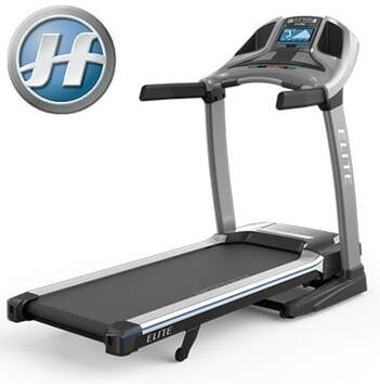 Horizon Fitness Elite T9 treadmill - side view