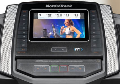 NordicTrack T 6.5s console